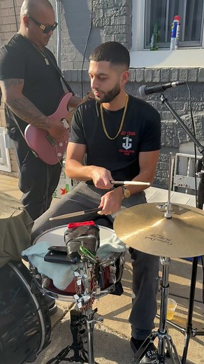 51K views · 39K reactions | Shoutout to my boy Benny! Not only does he have a Cambodian wife and a deep love for our culture, but he’s also insanely talented. Watching him play drums and sing Cambodian songs at the same time is a whole vibe! ❤️ | Jay Chan Muzik | Facebook