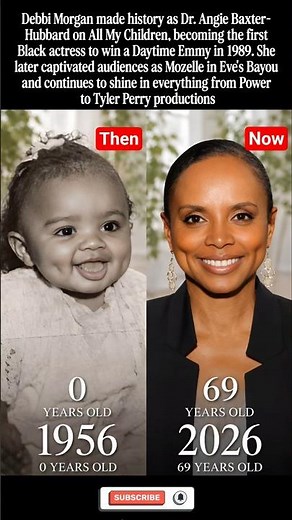 Debbi Morgan broke barriers and became a television icon