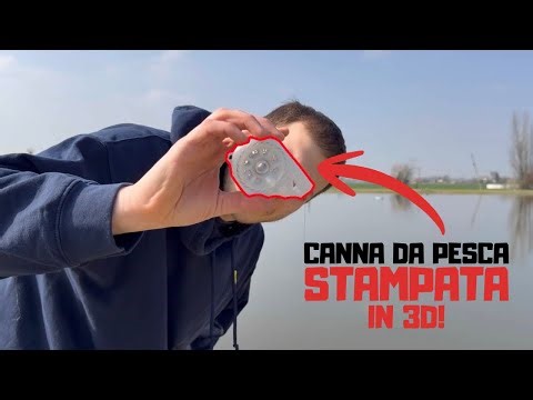 A 3D-PRINTED FISHING ROD! LET'S TEST IT! ⚙️