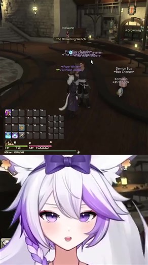 FfXIV bullies 😢… (jk I love my chat so much) #ffxiv #ff14 #anime #vtuber #vtuberclips