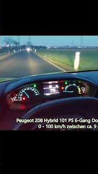 Peugeot 208 Hybrid e-DSC6 2025 🚗💨 0 - 100km/h und V-Max 👉 Owners Langzeittest