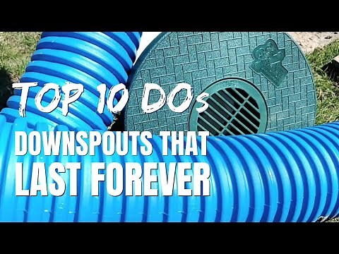 How To Install Downspout Drain Underground Top 10 Do's and Don'ts Built To Stand The Test Of Time