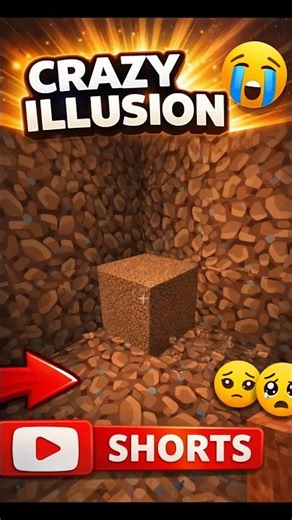crazy illusion 😲 in Minecraft #minecraft #viral #viral