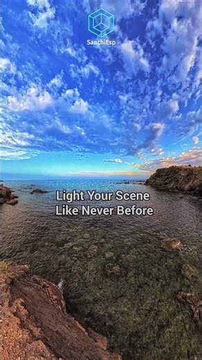 Stunning 8K HDRI Sunset Perfect for CGI & Archviz! 🌅✨_