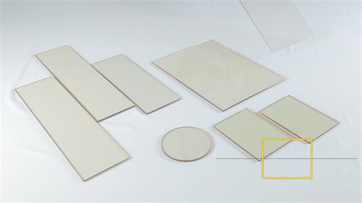 Wholesale  Fireplace Ceramic Glass High Temperature Proof 800 Degree  Resistance Wood Stove Glass