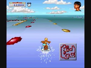 Gameplay - California Games II SNES