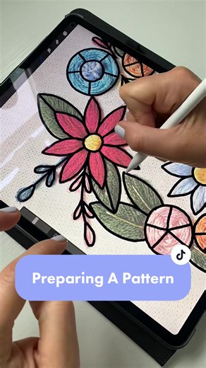 Simple Embroidery Pattern Creation Tutorial