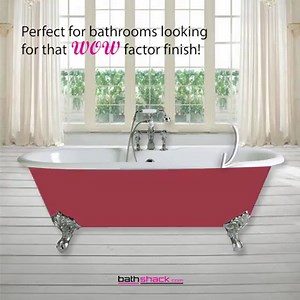 Release your creative flair with our Heritage Cast Iron Baths ideal for painting! 🎨🛀 👉https://bit.ly/2F2kBl9 | Bath Shack