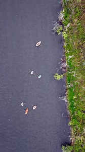 Wooden Drift Boats calmly drift The McKenzie River #mckenzieriver #driftboat #Oregon #boatlife #woodboat | McKenzie River Drone Photography