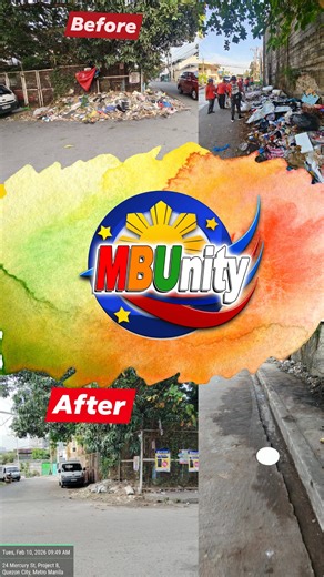 Pebrero 10, 2026 Isinagawa ng ating masisipag na Street Sweepers ang isang Clean-Up Drive sa Apollo Street at kanto ng Mercury at Neptune Street, kasama ang ating Punong Barangay, Kap. Marlou C. Ulanday. Nilinis din natin ang mga kalapit na lugar, kabilang ang bahagi ng ating kapitbahay na barangay, bilang patunay ng ating malasakit at tunay na pagkakaisa para sa kalinisan ng komunidad. Naniniwala po tayo na ang kalinisan ay responsibilidad ng bawat isa—anumang hangganan ng barangay ang namamagi
