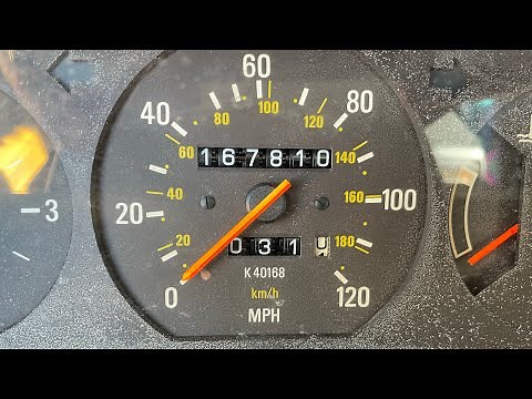 Volvo 240 Odometer not working after replacing odometer gear. Noisy blower motor.