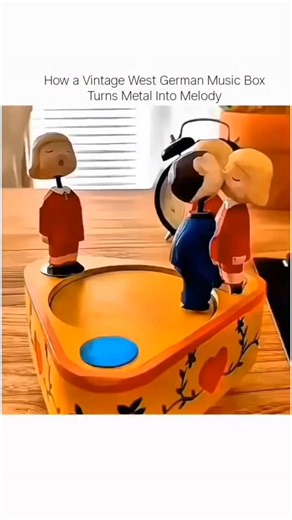 Tech Noma on Instagram: "This vintage West German music box uses pure mechanical engineering—no electricity, no electronics—just precision-cut metal teeth, a rotating cylinder, and perfectly timed vibrations to create music. A beautiful example of how science and craftsmanship worked together decades ago. . . #howitworks #physicsinaction #retrotech #trending #explore"