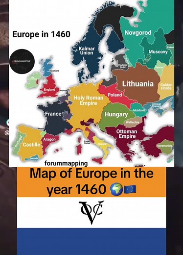 Exploring Europe in 1460: A Historical Journey