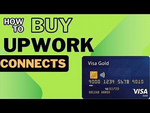 How to buy upwork connects using a debit card | How to connects on Upwork