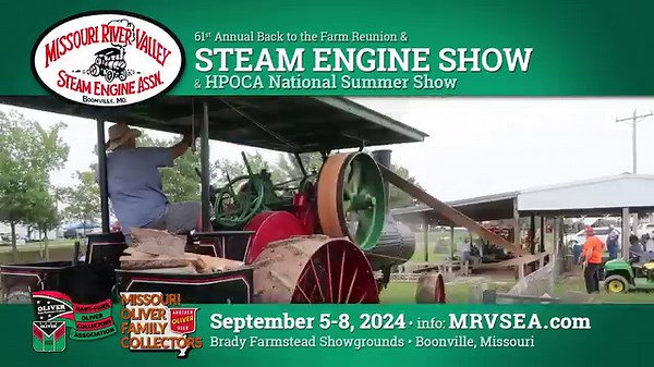 Get ready to head to Boonville and the 2024 Missouri River Valley Steam Engine Association Show! It's also the annual Summer Show for the Hart Parr and Oliver Collectors, hosted by the Missouri Oliver Family Collectors! Details, schedules and other valuable information at their website: MRVSEA.com #hartparr #oliver #mrvsea #classictractorfever | Classic Tractor Fever