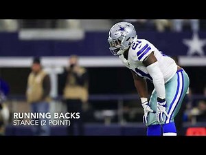 Running Backs: NFL Stance & Start. Tips to "your perfect RB stance"