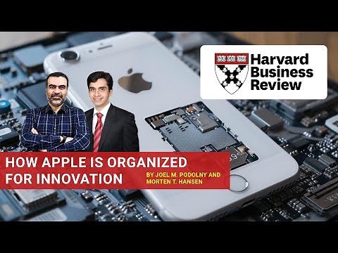 Harvard Business Review: How Apple Is Organized for Innovation Dr. Athar #apple #jointracs