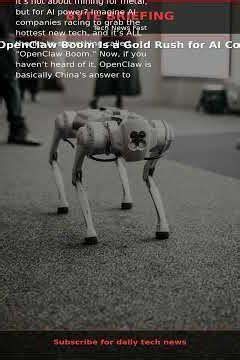 China’s OpenClaw Boom Is a Gold Rush for AI Companies #Shorts