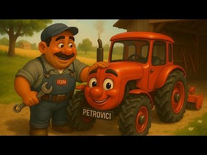 Tractorașul Petrovici 🚜 - Cântec Educativ pentru Copii | Aventuri pe Câmp
