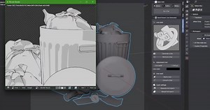 This Blender Add-On Generates Hand-Drawn Style Lines To Your 3D Models