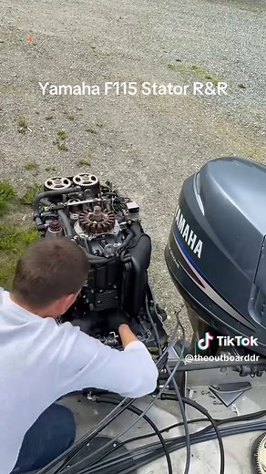 Yamaha F115 Stator Replacement and Repair Guide