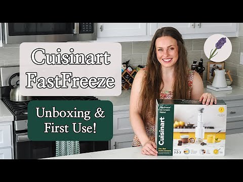 Cuisinart FastFreeze Unboxing and First Use | Better than the Ninja Creami? | The Floral Apron