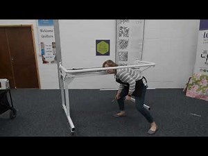 No 5 Little Foot Frame Setup