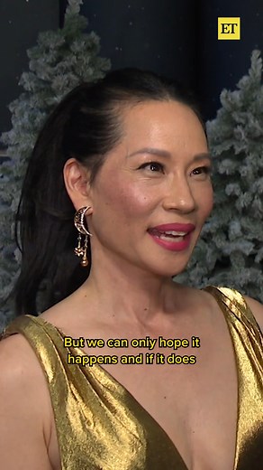 Lucy Liu weighs in on possibly stepping back into her leather suit for a 'Charlie's Angels' reboot. 🖤 | Entertainment Tonight