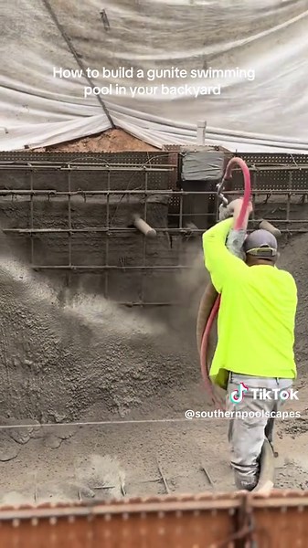 Build a Gunite Swimming Pool in Your Backyard Easily