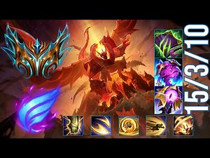 TOP 1 CHALLENGER Guides How to Play GALIO MID & Carry + Best Build/Runes Season 15 Patch 25.04