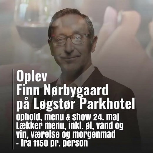Finn Nørbygaard på Løgstør Parkhotel