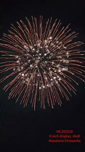 8'' Inch Display Shells 1.3g Professional Pyrotechnics Ball Salute Mortar Shells Fireworks