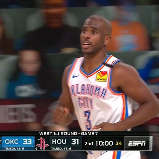 603K views · 8.2K reactions | ⛈️ GAME 7 TRIPLE-DOUBLE ⛈️ Chris Paul (19 PTS, 11 REB, 12 AST) left it all on the floor. #NBAPlayoffs | NBA | Facebook