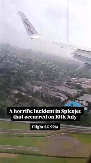 The News Fuse on Instagram: "A horrific incident shared by one of the passengers who har boarded the Spice Jet SG 9241 on 10th July 2025. The lives were in danger and all the passengers had nearly escaped death. 🎥: @theashwinpodcast #breaking #spicejet #viral #reel #trending #aviation #mumbai #ahmedabad #planecrash #gujarat #ai #instagram #india #thenewsfuse"