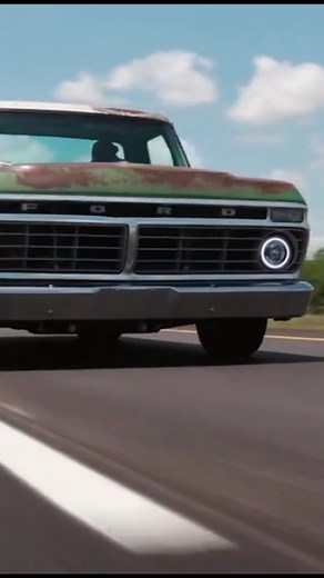 '73 Ford F100 🤩Credits🎥: Youtube:VossenWheels#car #truck #viral #lentejas #ford #fyp #f100 #restomod