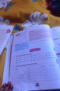 Divide and check your answer.   (a) 2926 ÷ 9 = ?   (b) 654 ... | Filo