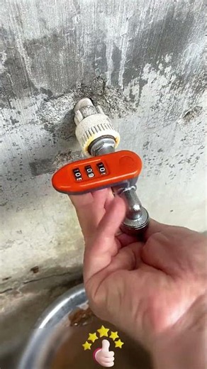 Portable Password-Controlled Lockable Faucet 🔐🚰⚙️