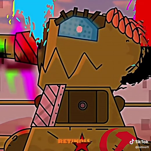 KV-44 is one of the most colossal and fearsome creations in the entire Gerand universe, a fictional monster tank that stands as an embodiment of overwhelming power, industrial brutality, and unstoppable mechanical force. In its essence, the KV-44 represents an exaggerated evolution of the Soviet KV tank line, but within the Gerand animation world it grows far beyond the limits of realism, becoming a walking fortress that dominates every battlefield it enters. The tank is portrayed as a massive s
