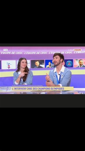 L'itw choc de @guillaume_cizeron et @laurencefournierbeaudry : qui est le honnête dans ses réponses ? 🍑🤣 | France Pierron