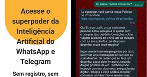 LuzIA: conheça a IA faz-tudo que funciona no WhatsApp e no Telegram e veja como usar