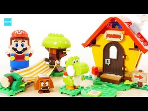 LEGO Super Mario Yoshi and Mario House 71367 LEGO Mario / LEGO Super Mario Mario's House & Yoshi ...
