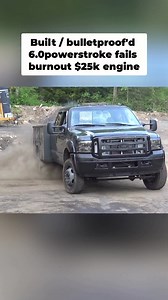 Fully built 6.0 Powerstroke with a $25,000 engine fails at a simple burnout. He even started in the dirt and couldn’t get the tires spinning. Nothing but transmission slip ☠️ | Life OD.