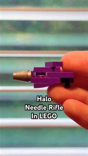 Building the Needle Rifle in LEGO! 🔥#halo #lego #mocs