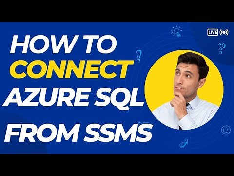 How to connect to Azure SQL database from SSMS