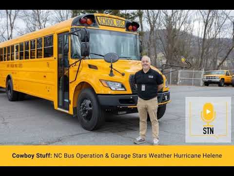 Cowboy Stuff: NC Bus Operation & Garage Stars Weather Hurricane Helene