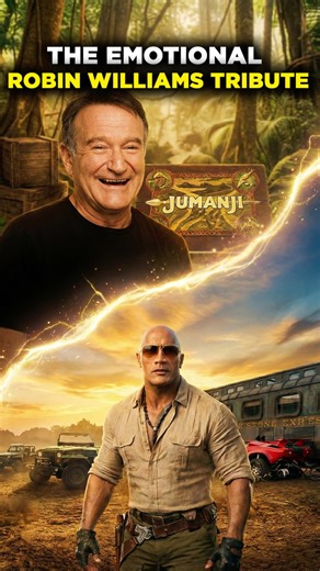 Dwayne Johnson opens up about the emotional Robin Williams tribute carefully woven into the new Jumanji movie, revealing how the cast and crew honored the original film without copying it. This reel highlights the subtle nods, heartfelt dialogue, and set details that keep Alan Parrish’s legacy alive while passing the torch to a new generation of players. #DwayneJohnson #RobinWilliams #Jumanji #MovieTribute #AlanParrish | QuirkyByte