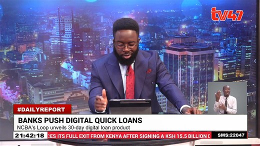 NCBA Bank's digital banking platform Loop launches a 30-day quick loan product Banks in Kenya are increasingly turning to short-term digital loans to attract borrowers and reduce non-performing loans. NCBA’s digital banking platform, Loop, has launched a 30-day quick loan product aimed at customers seeking fast, flexible credit. #TV47DailyReport #PeoplesCourt | TV47 Digital