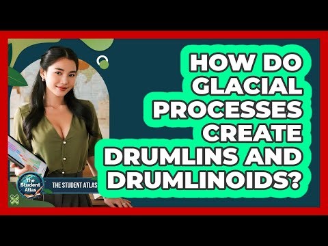How Do Glacial Processes Create Drumlins and Drumlinoids?