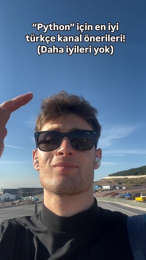 Yunus Aydın 👨‍💻 on Instagram: "Ben PYTHON’u Python’a giriş ve BTK Akademi’den öğrenmiştim.Takıldığım konuların tekrarını da diğer iki kanaldan yapıyordum. Benim için çok faydalı 4 kanaldı,şu an bile unuttuğum yerlerdi dönüp bu kanallardan tekrarını yapıyorum siz de bir bakın derim.Yayınladıkları python projeleri de ufkumu çok açmıştı gerçekten.İngilizce takip ettiğim mükemmel kanalları da sonraki videoda paylaşacağım. Daha fazla özgün tavsiyeler için takipte kal!🫶🚀🎉 . . . . . . .#Yazılım #P