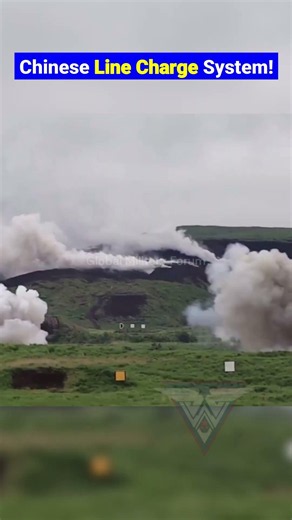 Line Charge Clears Minefield